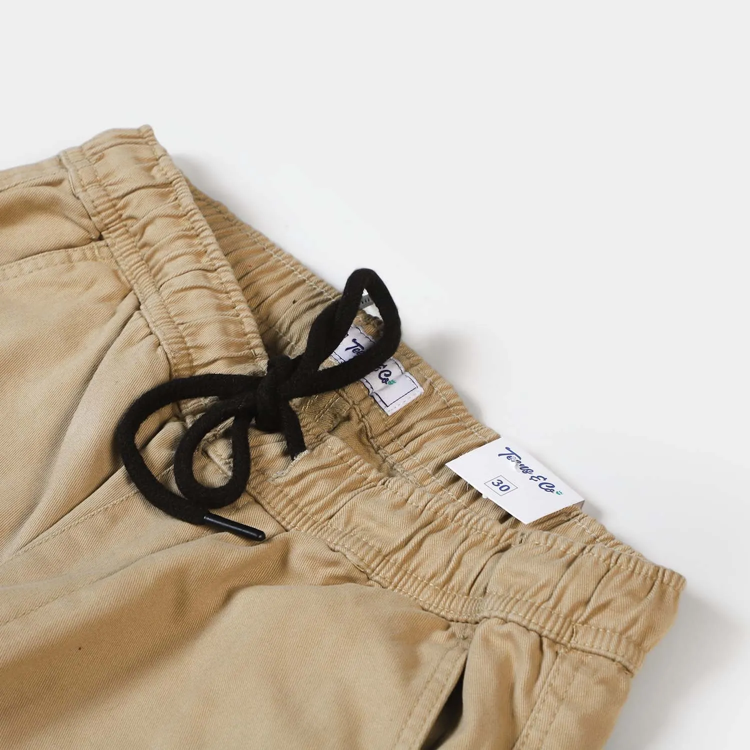 Teens Boys Cotton Pant Just Be Ready - KHAKI