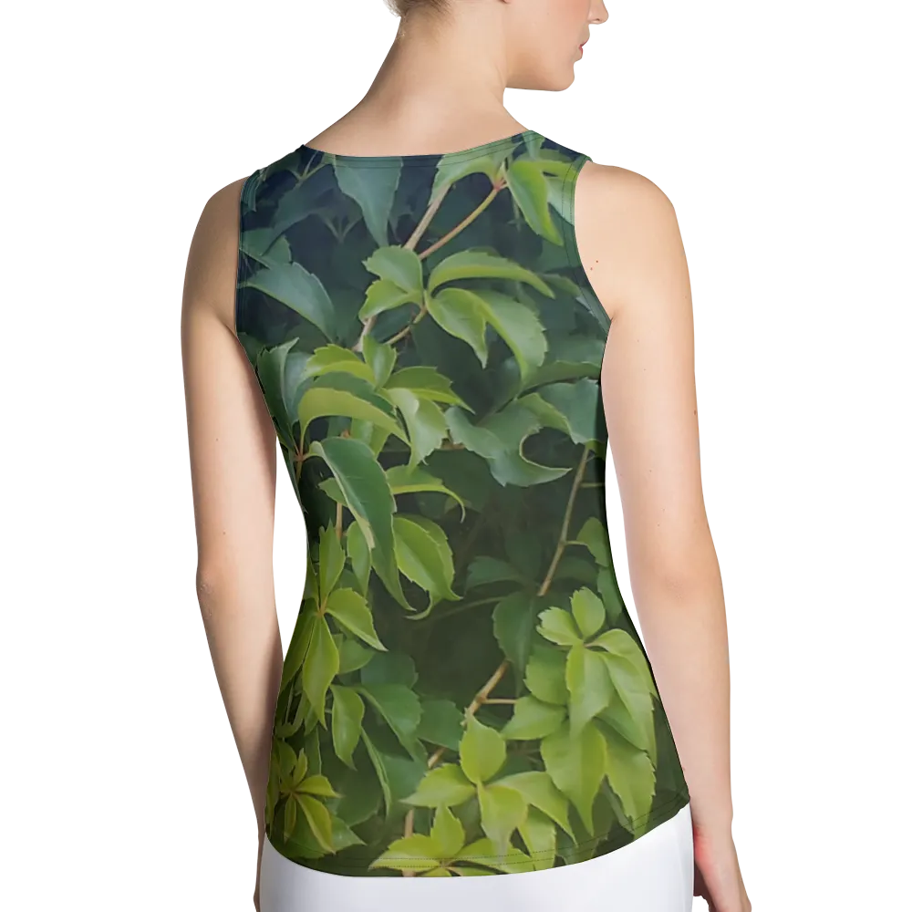 The EARTH LOVE Collection - "Valiant Virginia Creeper" Tank Top