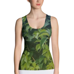 The EARTH LOVE Collection - "Valiant Virginia Creeper" Tank Top