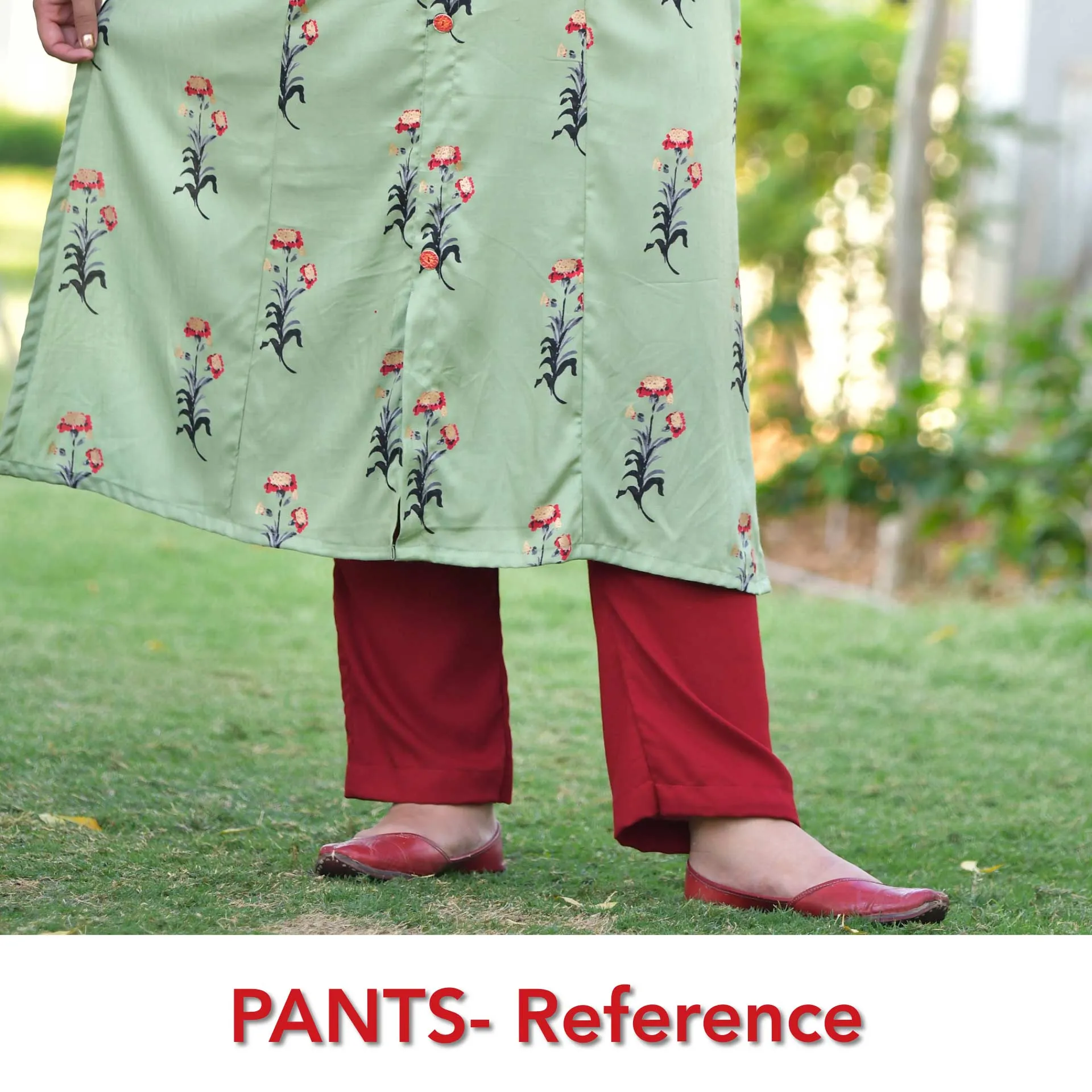 Tulip Wide-legged Chikan Lace Pants