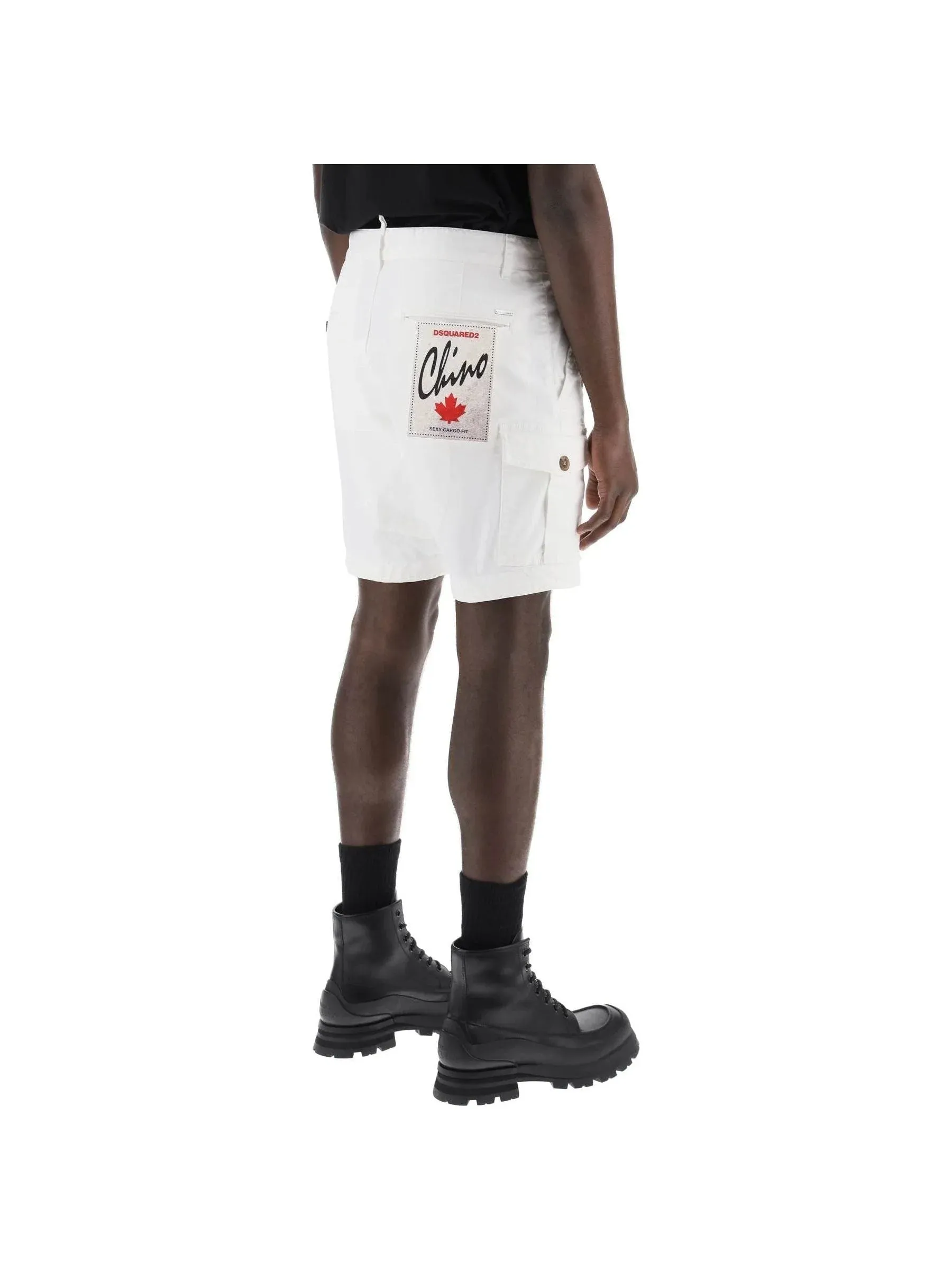 Twill Cargo Stretch Shorts