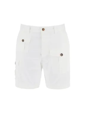 Twill Cargo Stretch Shorts