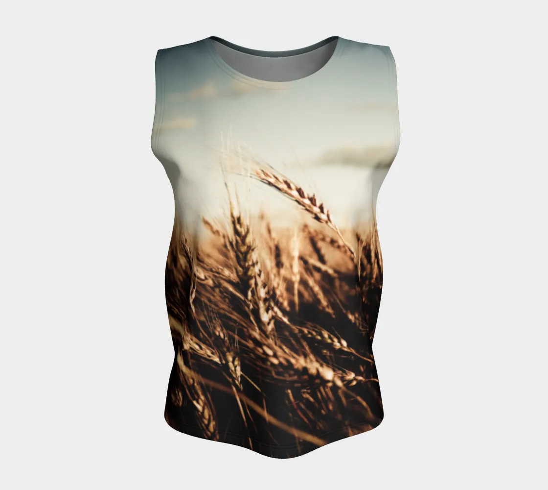 Wheat Loose Tank (Long Fit)